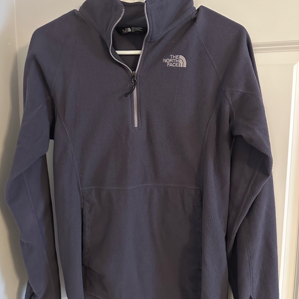 The North Face Women's Zip-Up in Dark Gray